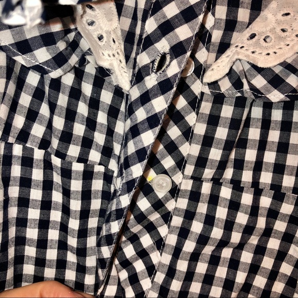 Walter Baker {Carter} Navy Gingham Dress - Picture 5 of 8